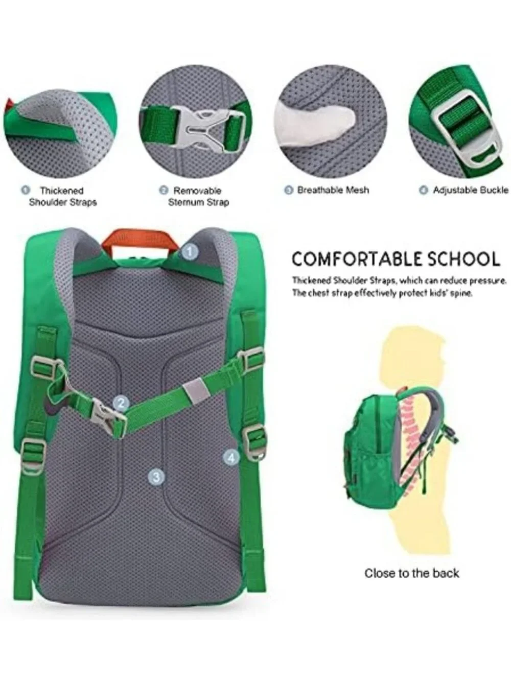 Lightweight Kids Backpack for Boys & Girls - School Bag for Elementary